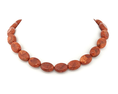 Collar de coral Esponja oval