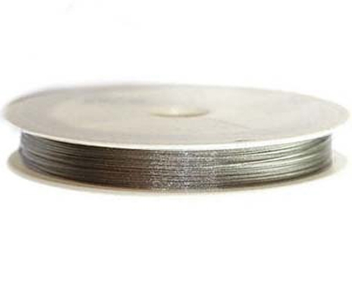 Hilo de Acero Gris Metalizado (0,30mm.)