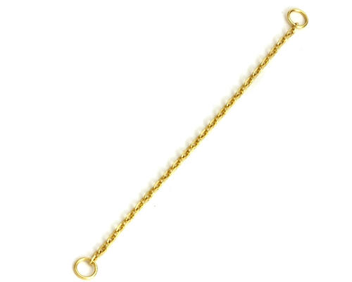 Cadenita de Oro de seguridad Forzada 0.30 mm. - Long. 52 mm.