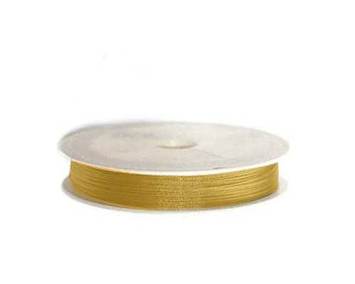 Hilo de Acero Dorado Oscuro (0,45mm.)