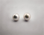 Perla esférica blanca. 12mm.