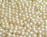 Perla esférica Blanca. 7,5-8mm.