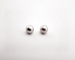 Perla esférica gris plata 6.5mm.