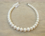 Collar de perla Australiana blanca