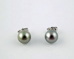 Perla esférica gris plata 6.5mm.