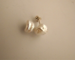 Pendientes de Perla AAA Patatita 8-9mm. y plata 925ml.