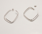 Pendientes en Plata 925ml. rodiada