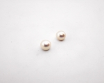 Perla botón 6.5mm. Blanca