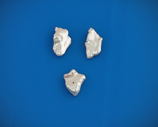 Perla Keshi 14-17mm. Blanca