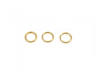Anilla abierta de Oro 5mm.