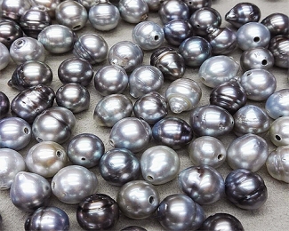 Perla Tahití barroca 10-11mm.